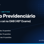 Direito Previdenciário na OAB: pensão, auxílio-reclusão e salário-maternidade, segurados e benefícios por incapacidade são os temas que mais caem